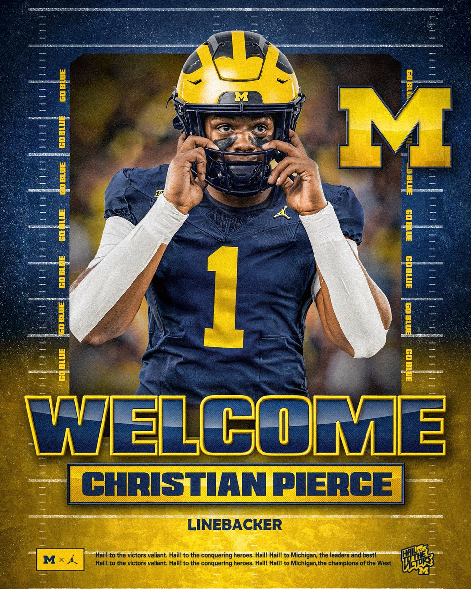 UMichFootball's tweet image. Welcome to Michigan, @Christian2025_! 〽️

» myumi.ch/Mk2mx
