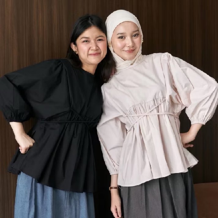 Modymurce's tweet image. Pretty Blouse hijab friendly, Simple and Elegant! 💖

a thread