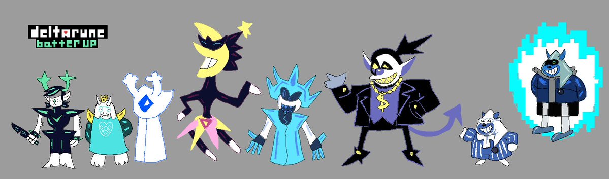 BrodieSelb8762's tweet image. Deltarune: Batter Up (A Chapter reswapped take)
(original au by viput) #Deltarune #Deltaswap #Chapterrewritten