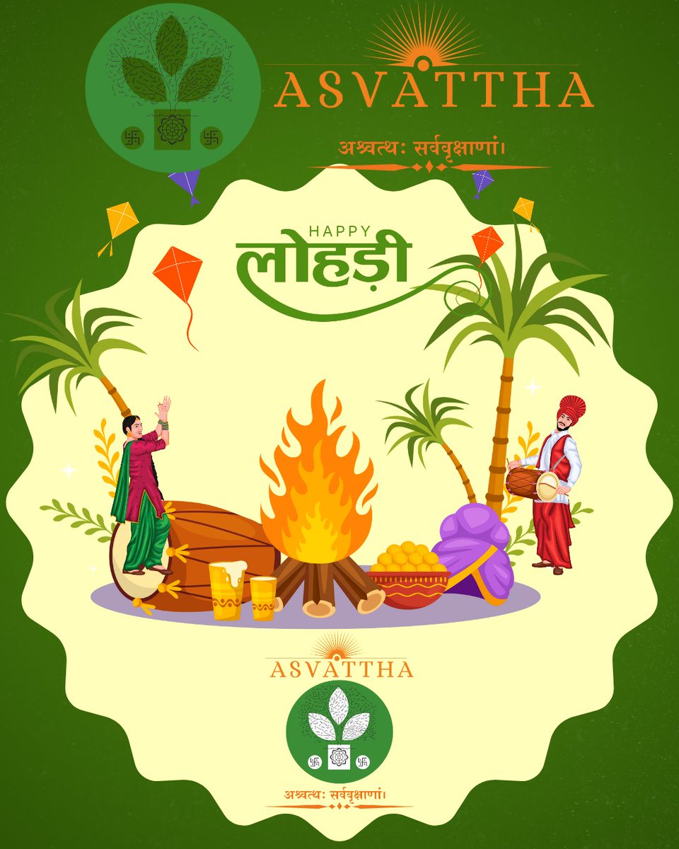 ASVATTHA2's tweet photo. #LohriCelebration 
#LohriVibes
#LohriFestival 
#LohriWishes 

#ASVATTHA https://t.co/7ubGcagy2e