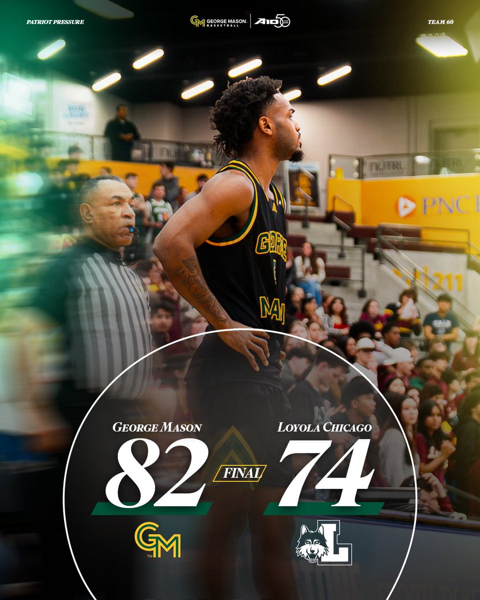 George Mason Men's Basketball tweet media