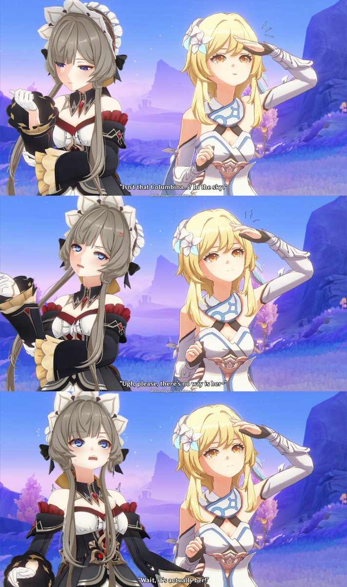 shinshogun_'s tweet image. Good luck to everyone who is pulling for Columbina. 🍀 #GenshinImpact #原神 #sandbina #Columbina