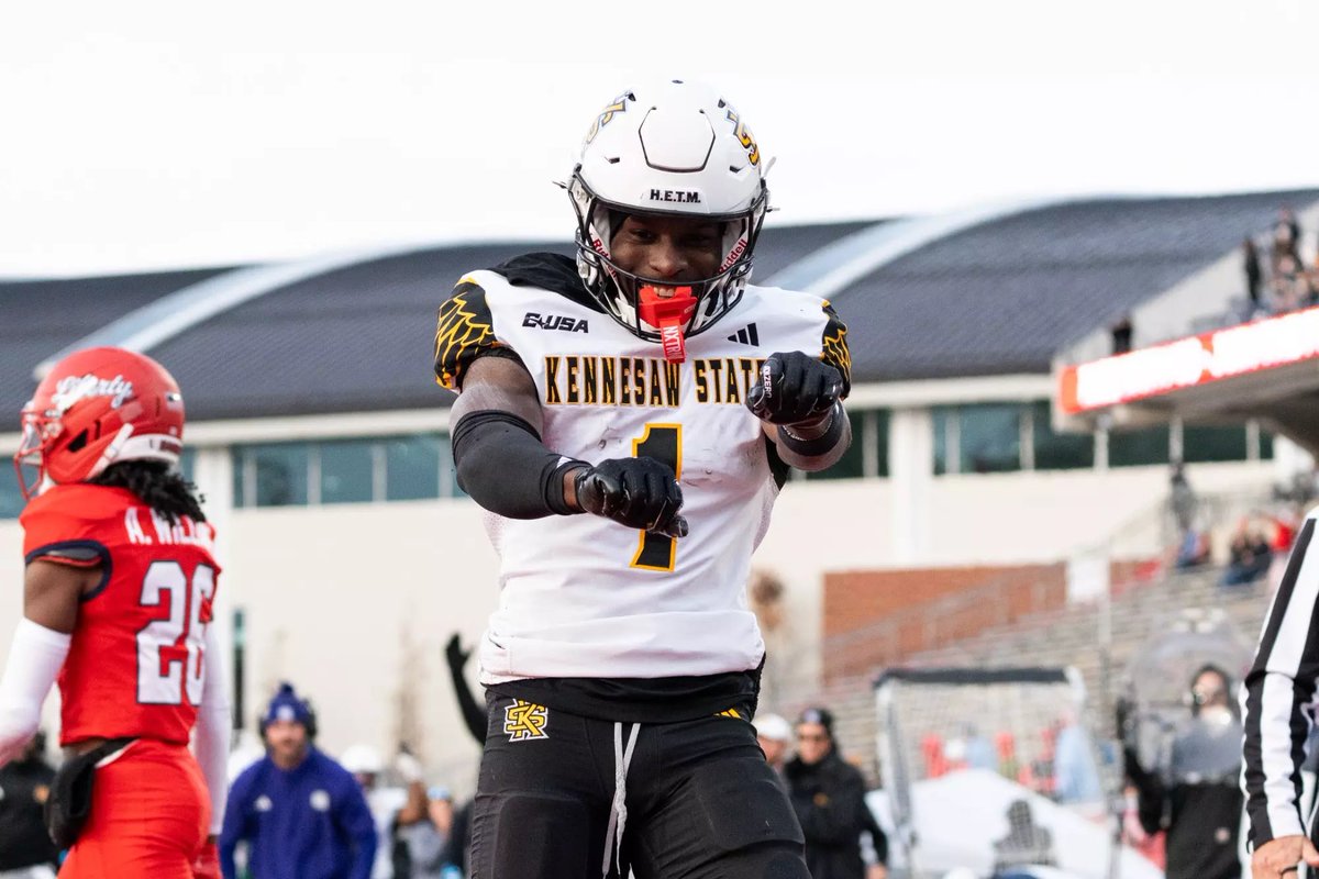 Ohio State has reached out to Kennesaw State transfer WR Christian Moss, per On3. The 6'3 Moss caught 45 passes for 689 yards and 2 TD's this season. Intriguing prospect and would