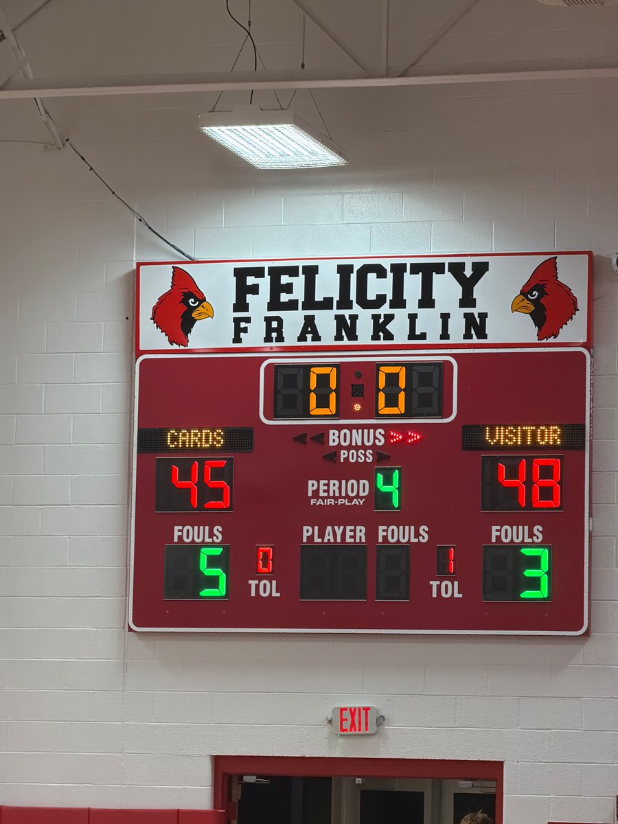 SBEPGoTITANS's tweet image. Titans win a close one on the road at Felicity-Franklin. 48-45