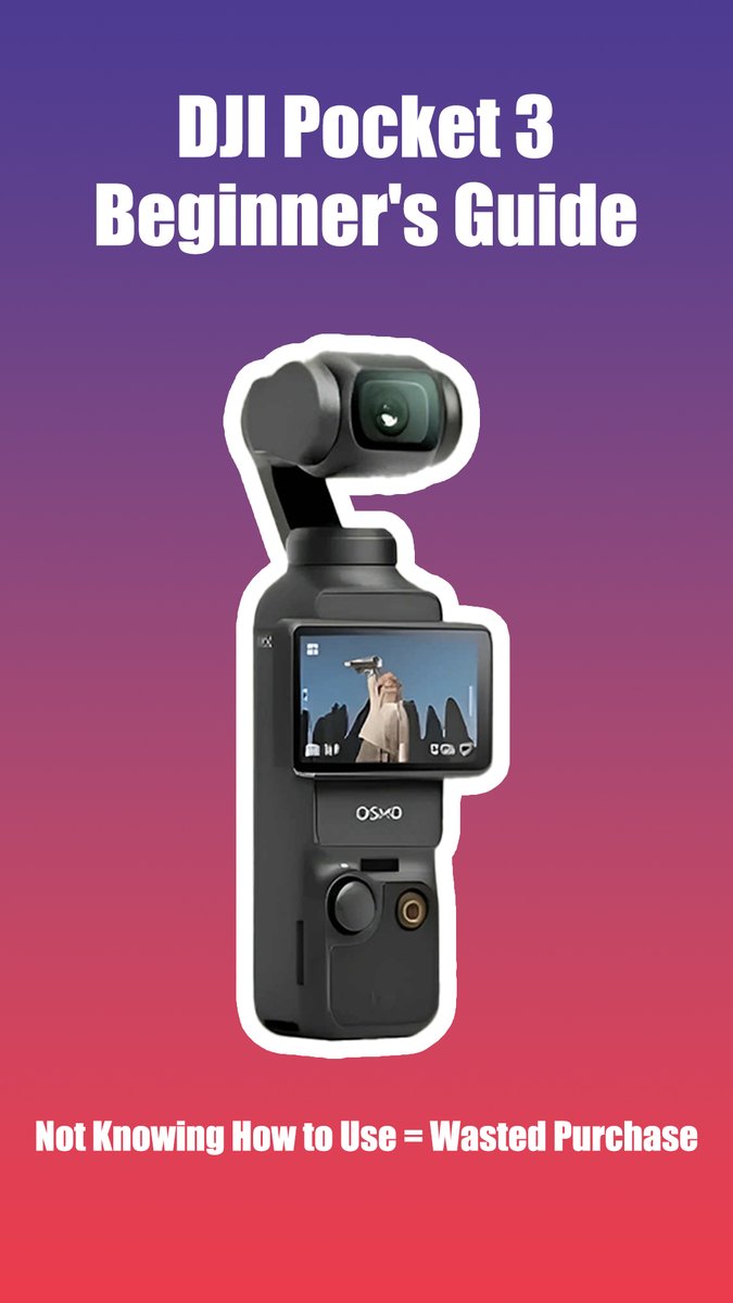 PreFlyTech's tweet image. DJI Pocket 3 Newbie Hack ��
No pro skills neededUnbox, turn on, start filming
Smooth shots in 10 secs flat ✨
Perfect vlogs every time
#DJIPocket3 #VlogEssentials #CameraHacks #NewbieFriendly