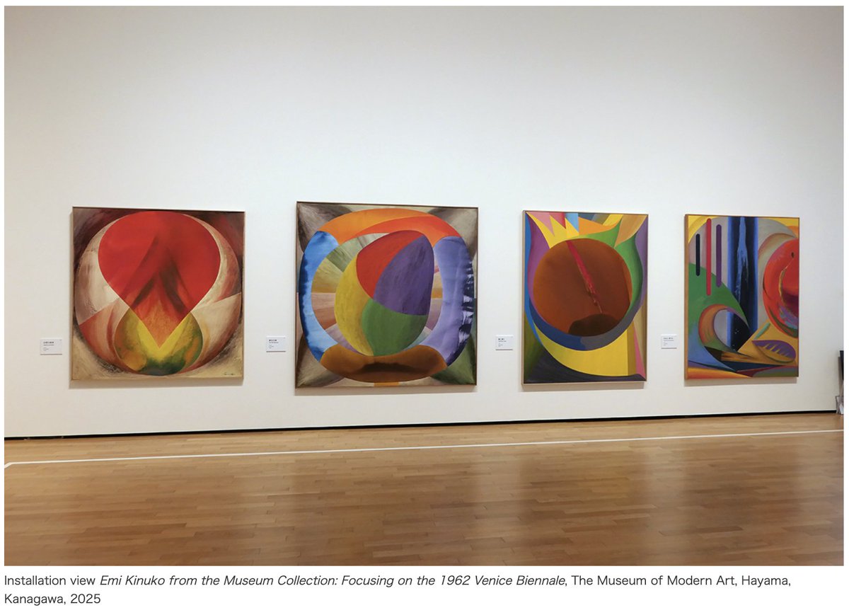 【PHOTO】Emi Kinuko from the Museum Collection: Focusing on the 1962 Venice Biennale
11/15–2/23 art-it.asia/en/top_e/admin…