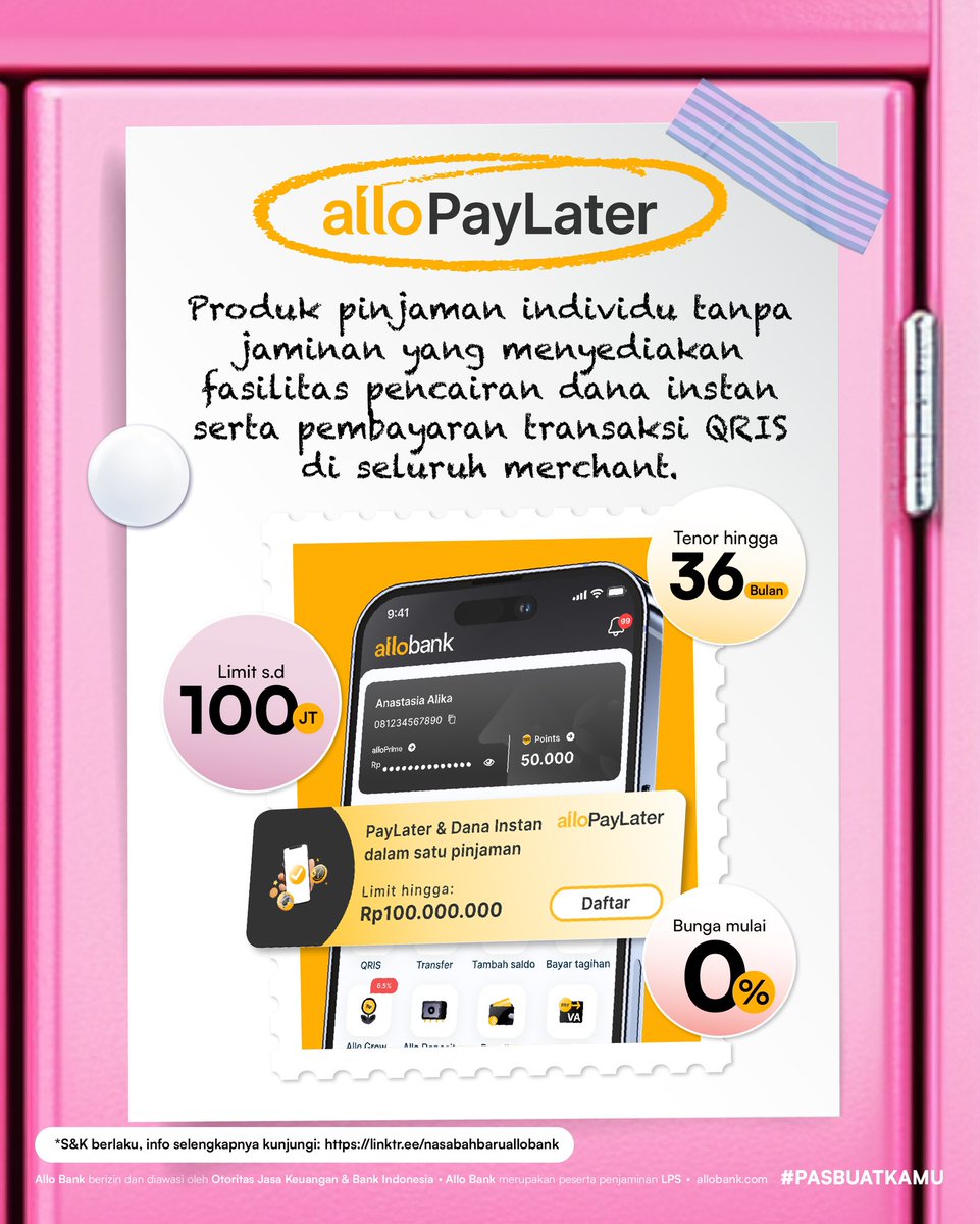 Allo Bank tweet media