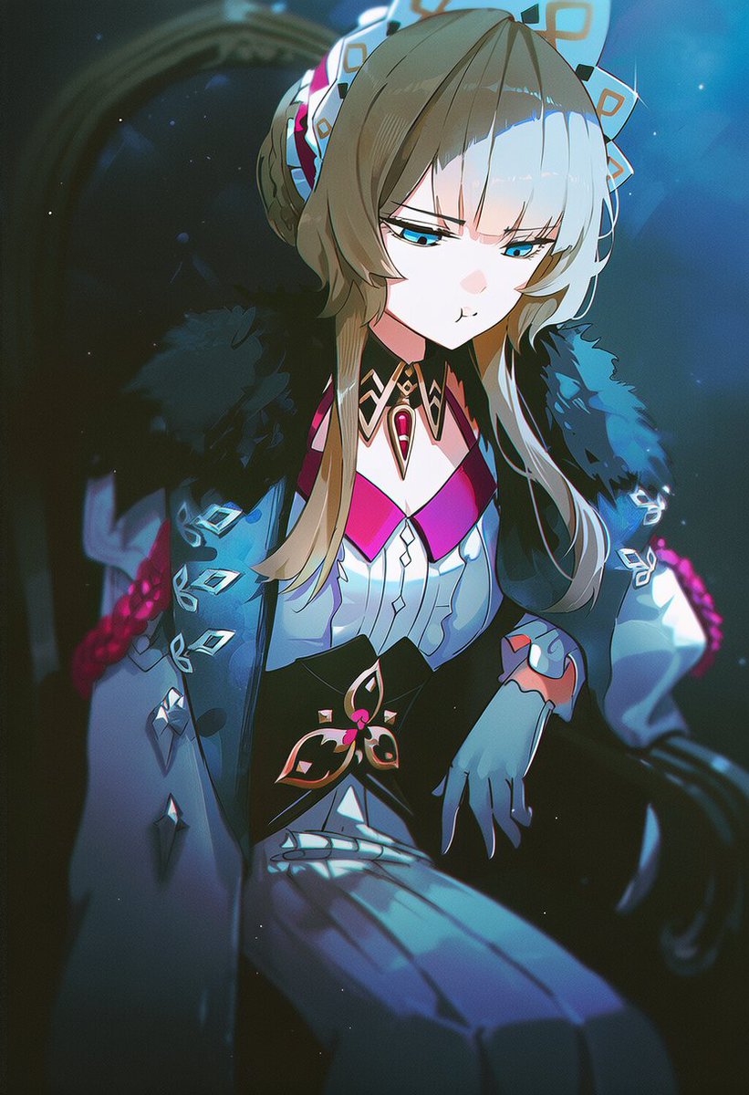 RandomAILewds's tweet image. Sandrone seems like an interesting character. Haven't really kept up with GI, but from what I've seen circulating online, the duality between "would kill you" and "adorably annoyed" is pretty funny.

And of course, the byplays between her and Columbina.

#Sandrone #GenshinImpact