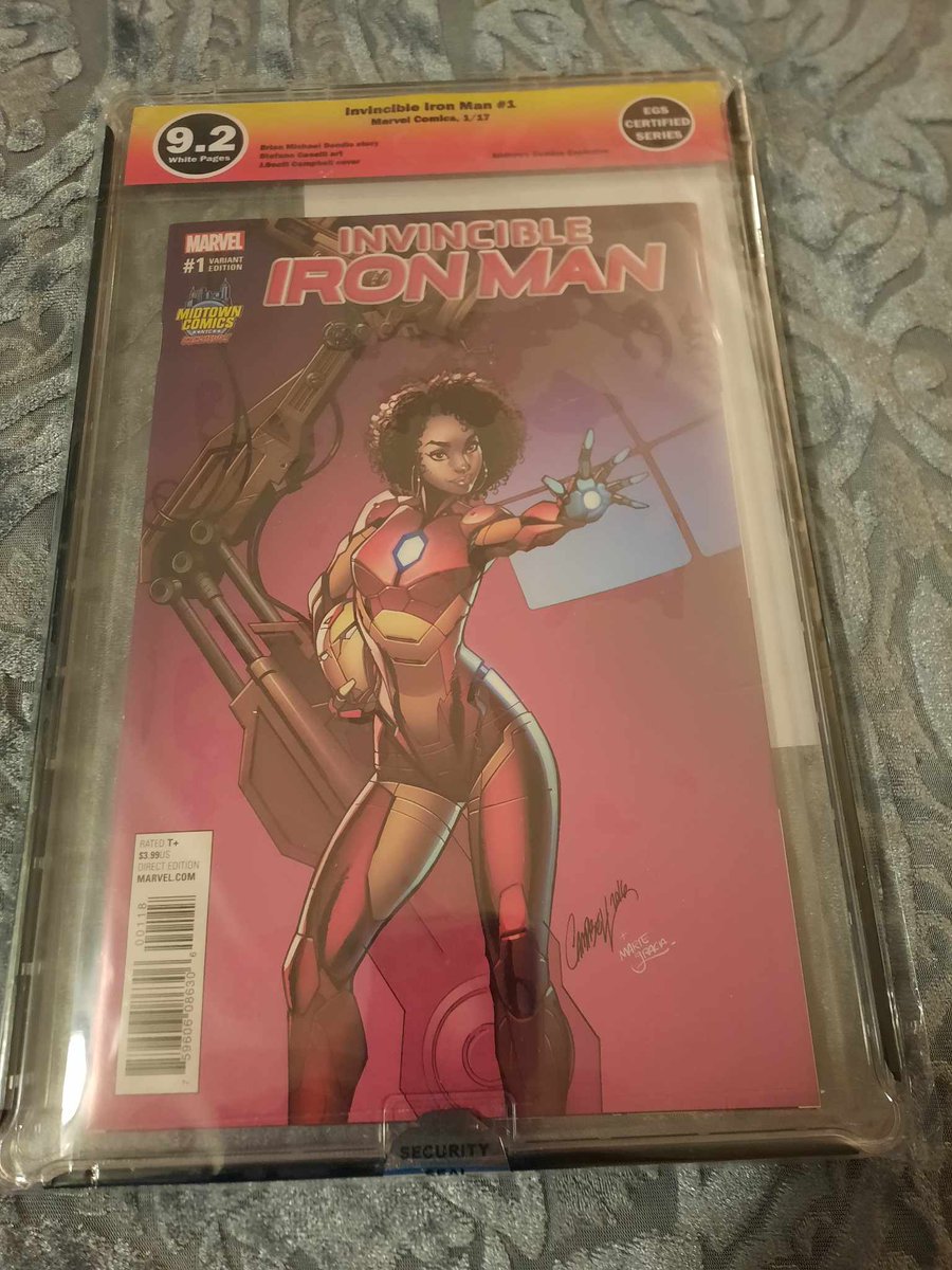 J Scott Campbell - Invincible Iron Man 
<a href="/ILikeWhatIBuy/">O.L.M.D</a> <a href="/olifischer2/">Oli</a> <a href="/MonarchDafey/">Monarch☘️Dafey</a> <a href="/muttman2005/">Matthew “The Muttman” Kirby</a> <a href="/salsdad2018/">Greg Murray</a> <a href="/1JohnLivesay/">John Livesay</a> <a href="/JScottCampbell/">J. Scott Campbell♠️🎨</a> <a href="/BigDaddyDarth/">☠️</a>