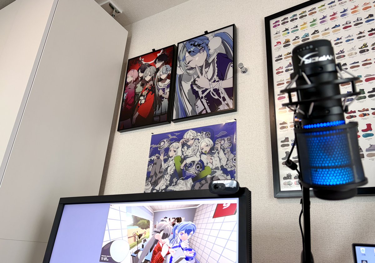 ついに！！！！！不可逆展で購入した複製原画を飾ってみました よすぎる……………
#ProjectCOLD