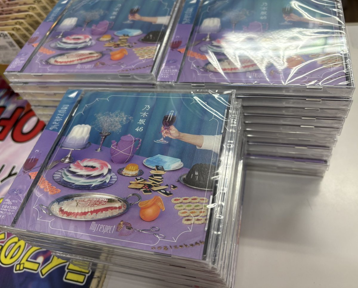 本日発売の乃木坂ちゃん5thアルバム My respect 通常盤が入荷しました
