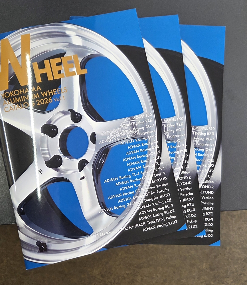 tgkomaoka's tweet image. #YOKOHAMA #WHEEL 2026年
#最新カタログ が当店に届きました！
新作「#ADVAN #Racing RZ-F3」を筆頭に
昨年 ADVAN GT BEYONDの派生モデル
　　「ADVAN Racing GT BEYOND-R」の
　　 19ｲﾝﾁモデルが登場！
#TAS2026 も終わりましたが　
当店ではYOKOHAMA WHEELキャンペーン＆早期ご予約
受付中です！
