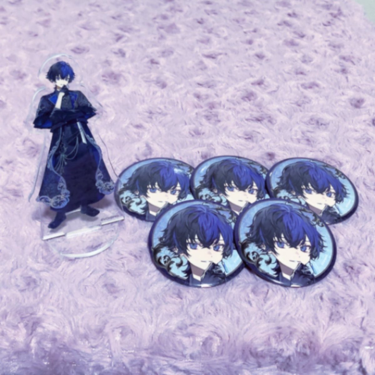 初グッズ届いたよ〜o̴̶̷̤ ·̫ o̴̶̷̤
これからいろんなとこに連れてくね^ᴗ ̫ ᴗ^
 #らみにおたより