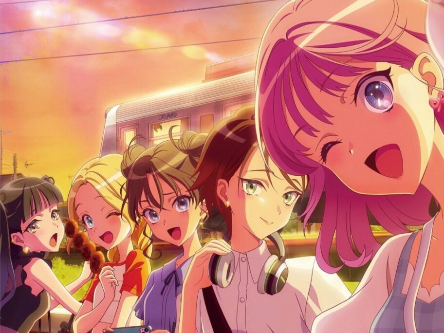 mebuku2's tweet photo. 上毛電気鉄道はTVアニメ『前橋ウィッチーズ』ラッピング車両の車内デコレーションを１月15日から導入
https://t.co/Mm8rOlR0vP https://t.co/YN0zvfjZJO