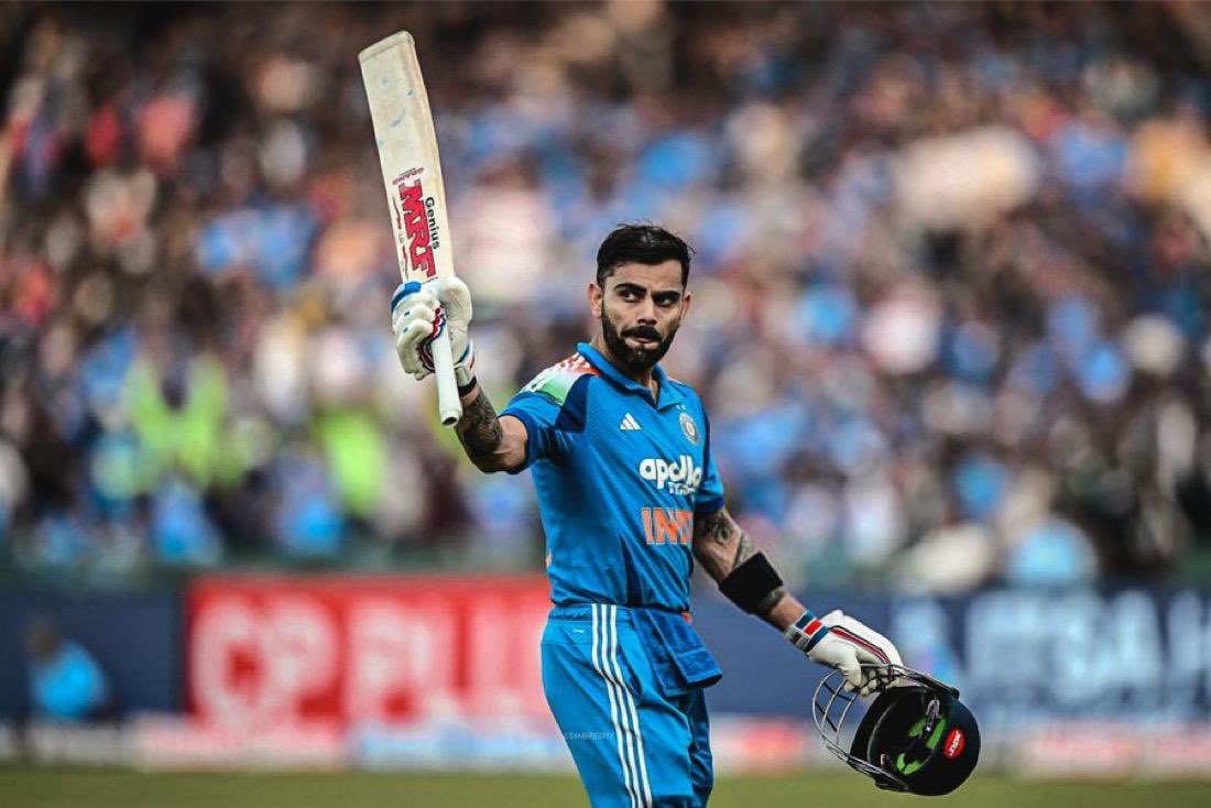 🚨 VIRAT KOHLI BECOMES THE NEW NO.1 RANKED ODI BATTER. 🚨

- The King has claimed the top spot. 🐐