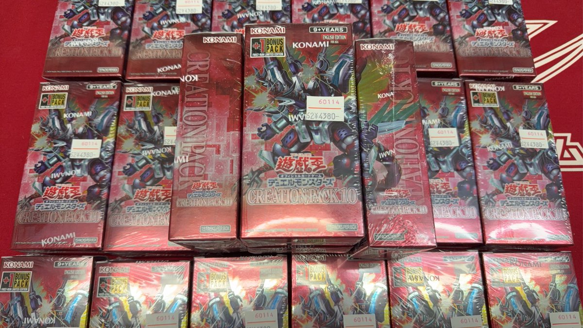 新入荷情報】 泰亜版（アジア英語） 最新作 「Creation Pack 10」入荷