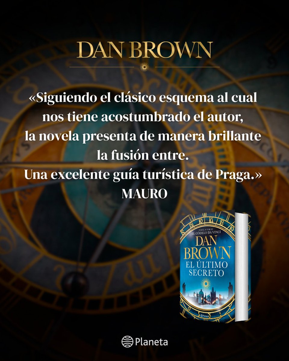 CodigoDanBrown's tweet photo. No es solo el regreso de #RobertLangdon: es un thriller que atrapa desde la primera página. Intriga, aventura y misterio en EL ÚLTIMO SECRETO de #DanBrown. Descubre por qué los lectores lo aman.
https://t.co/yJcMinT0nG https://t.co/PRnKvcLmum