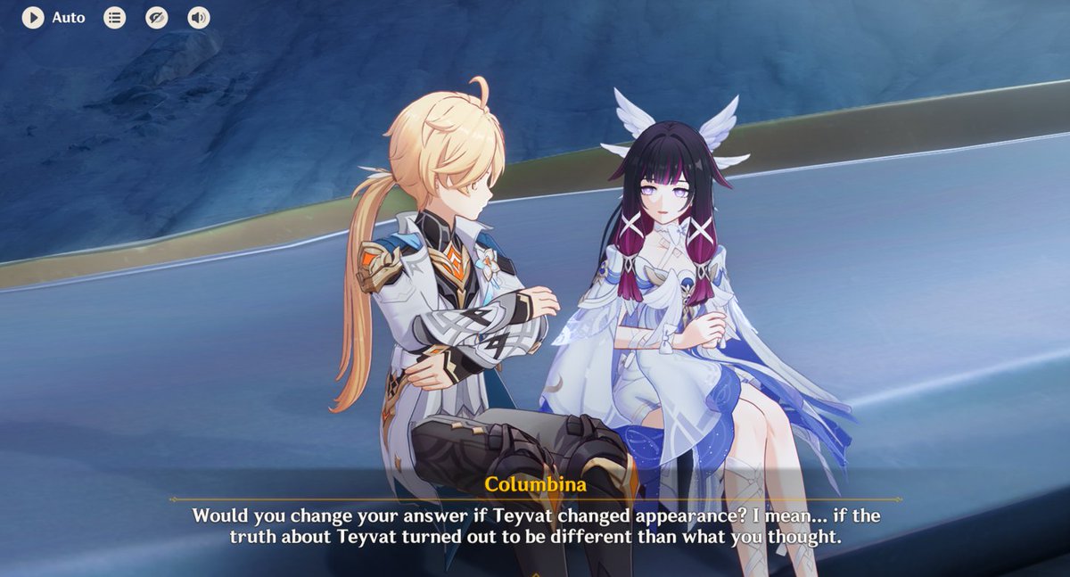 cap00chin0's tweet image. luna IV archon quest spoilers /

YEAHHHHHH!!!! TEYVAT IS HOME!!!