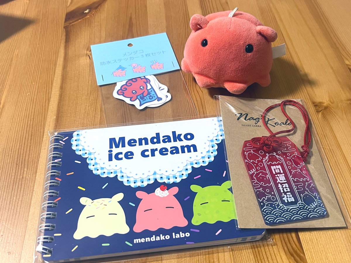 阪神梅田のメンダコフェス見てきた！！🐙 どれも可愛くて自分の財布と