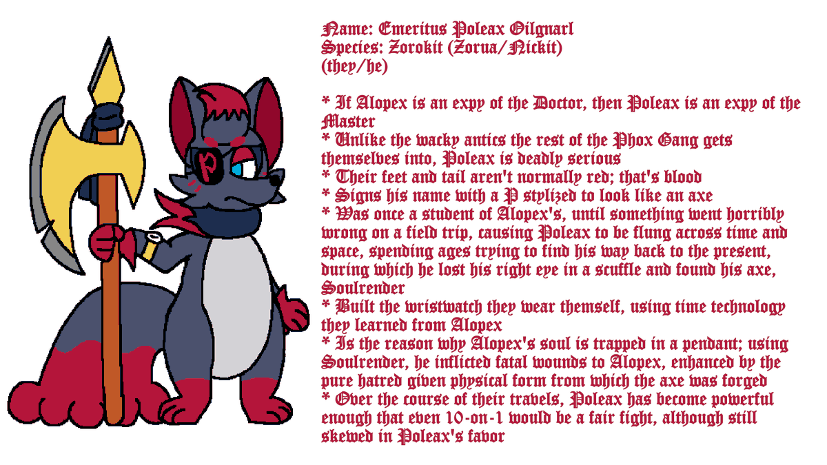 Fennaixelphox's tweet photo. @ziegfrieth Evil >:3 https://t.co/baf9OnN0oH