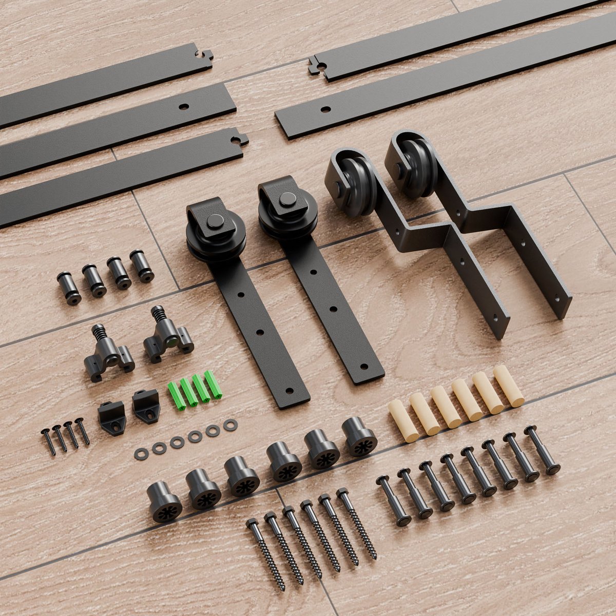 boxichen1's tweet image. Maximize space with style! Our 6.6 FT Bypass Sliding Barn Door Hardware lets double wooden doors run on one track. Fits openings up to 77”. Ideal for bedrooms, or room dividers.

👉 [ccjh.shop/products/2m-2-…]

#SlidingBarnDoor #HomeImprovement #DIY #SpaceSaving #Hardware