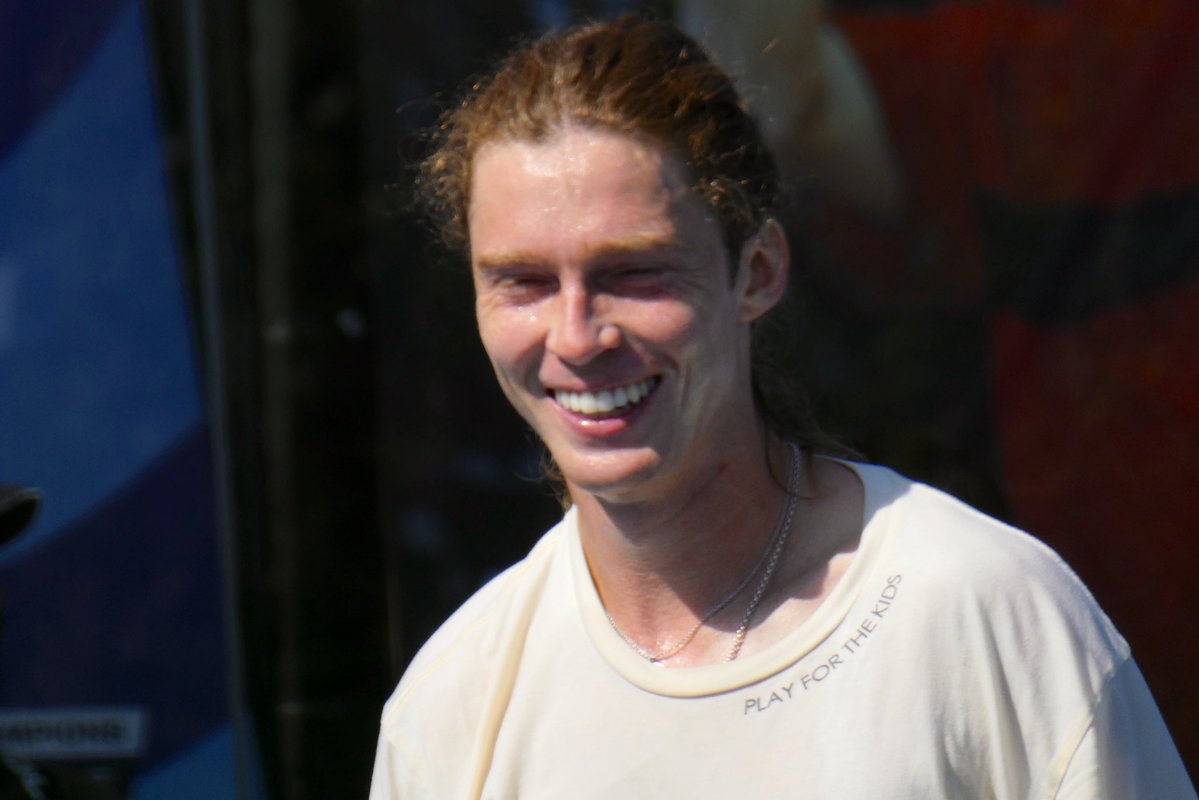 Amekingdra's tweet image. Photos from the Rublev practice, Safin was there!