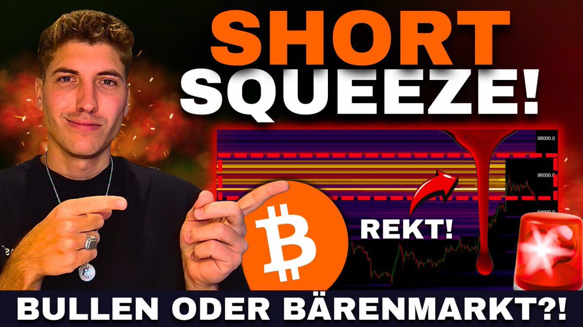 Brutaler Short-Squeeze bei Bitcoin 🚨 Ziellevel erreicht und jetzt? 👉  Fortsetzung des Bullenmarkts oder nächster Abverkauf? Genau DAS entscheidet  sich jetzt. 📊 Meine Levels, Szenarien & klare Einschätzung im neuen Video  👇 (