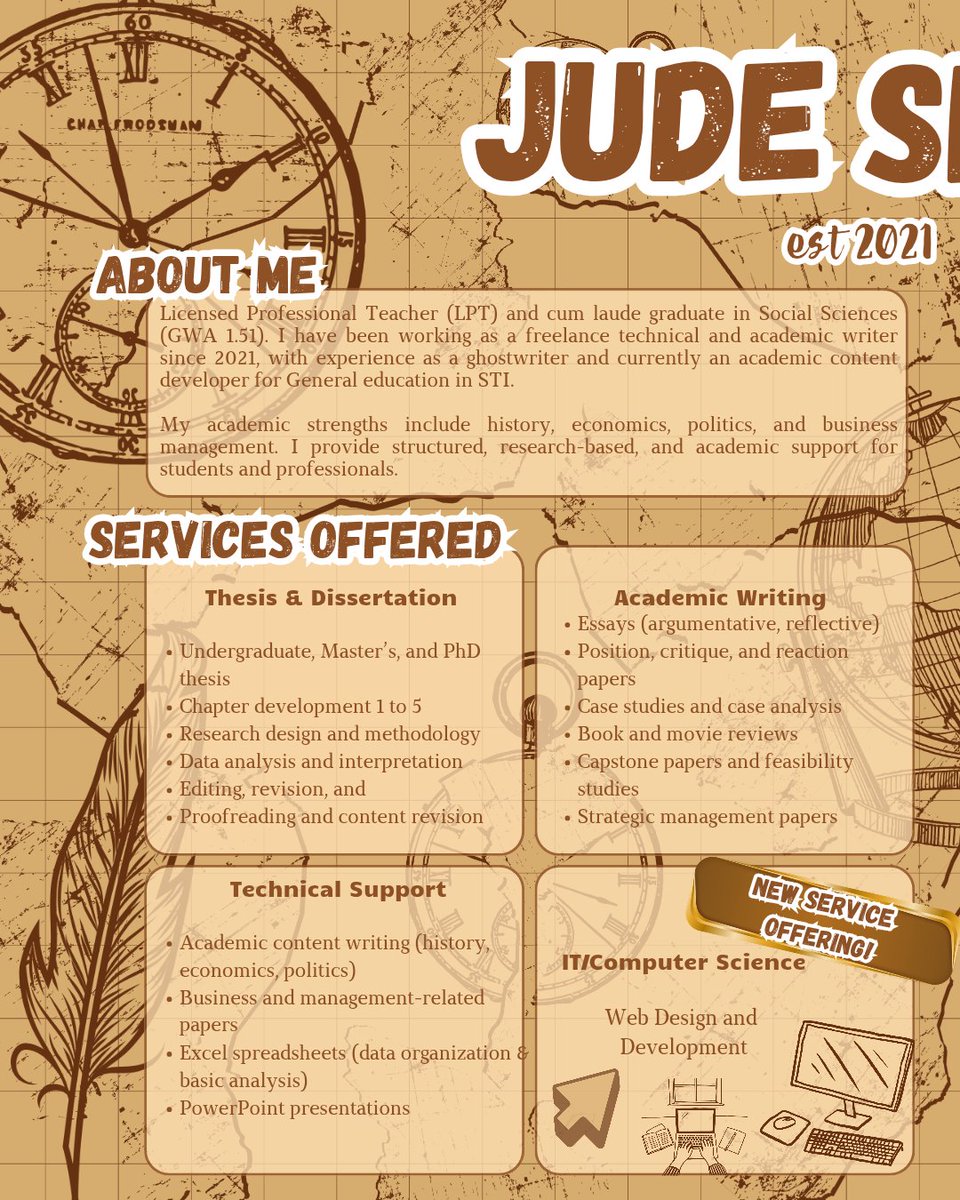 𝐉𝐮𝐝𝐞 〄 (Research | Thesis) OPEN tweet media