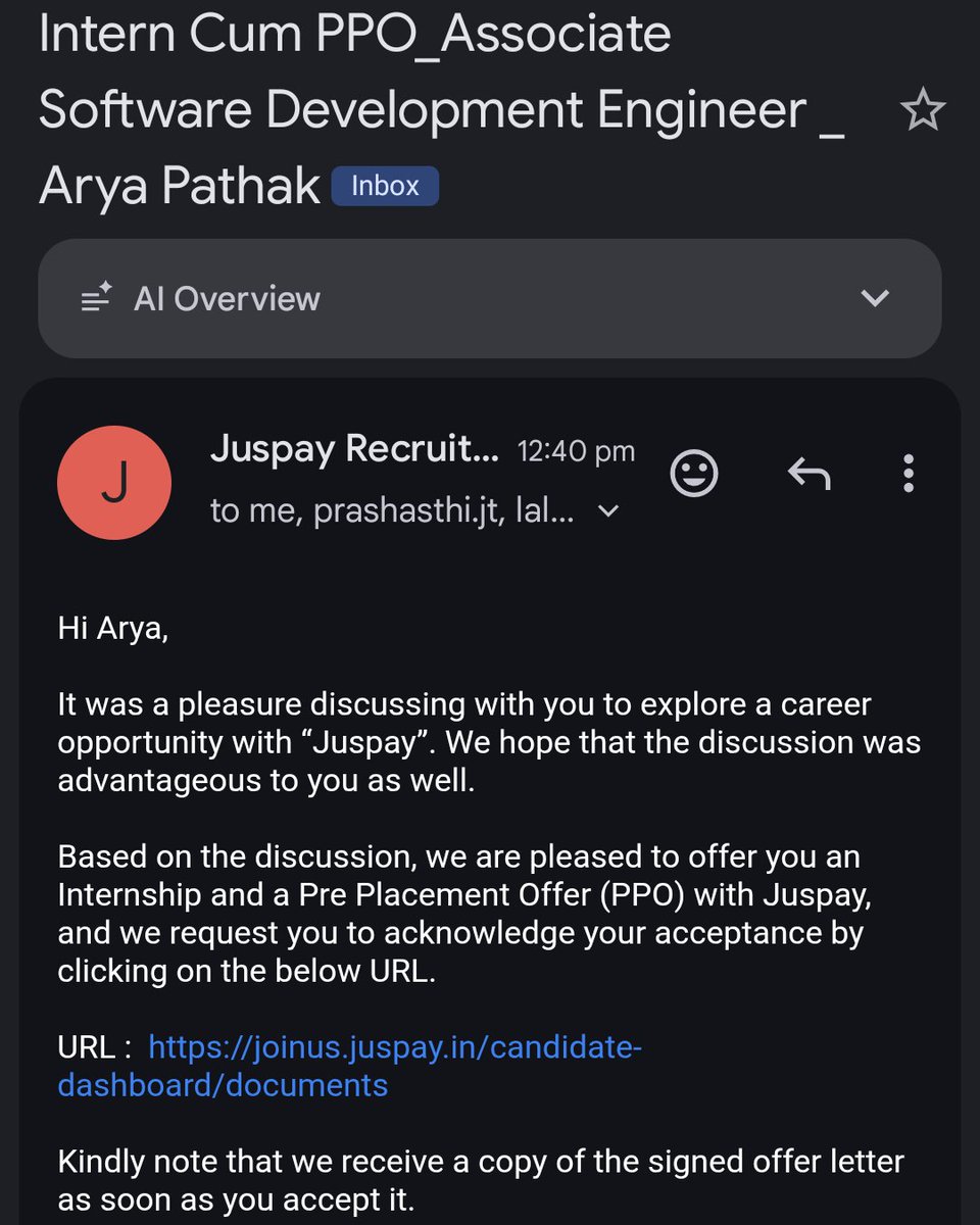 Arya Pathak tweet media