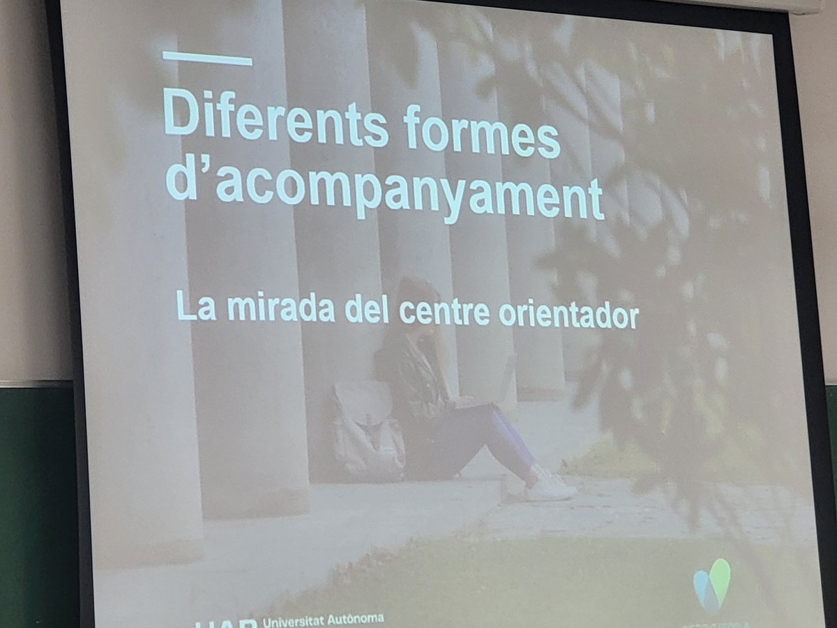 jferrermiquel's tweet photo. Un any més, la Facultat de Ciències de l'Educació de la @UABBarcelona ofereix als estudiants de Màster de professorat un recorregut ric i continuat de centre per fer de l'orientació un revulsiu de sistema educatiu. Gràcies, moooltess, @jmolins1 https://t.co/ri3VCAzPSS