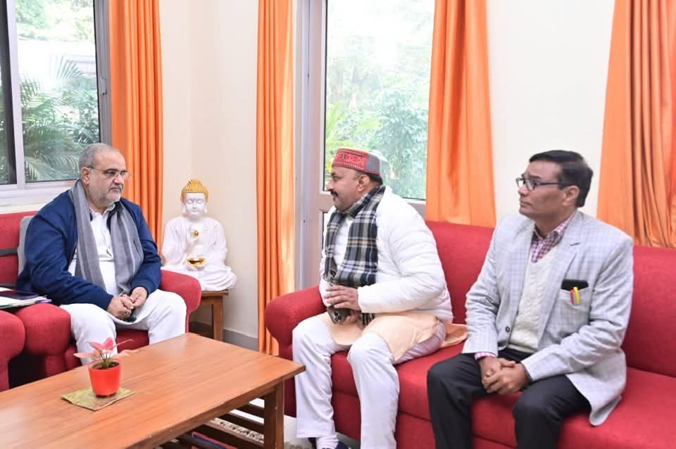 लखनऊ में निवर्तमान प्रदेश अध्यक्ष आदरणीय श्री भूपेन्द्र सिंह जी भाईसाहब से स्नेहिल भेंट हुई 
आपका मार्गदर्शन सदैव उर्जा प्रदान करता है।
<a href="/Bhupendraupbjp/">Bhupendra Singh Chaudhary</a>