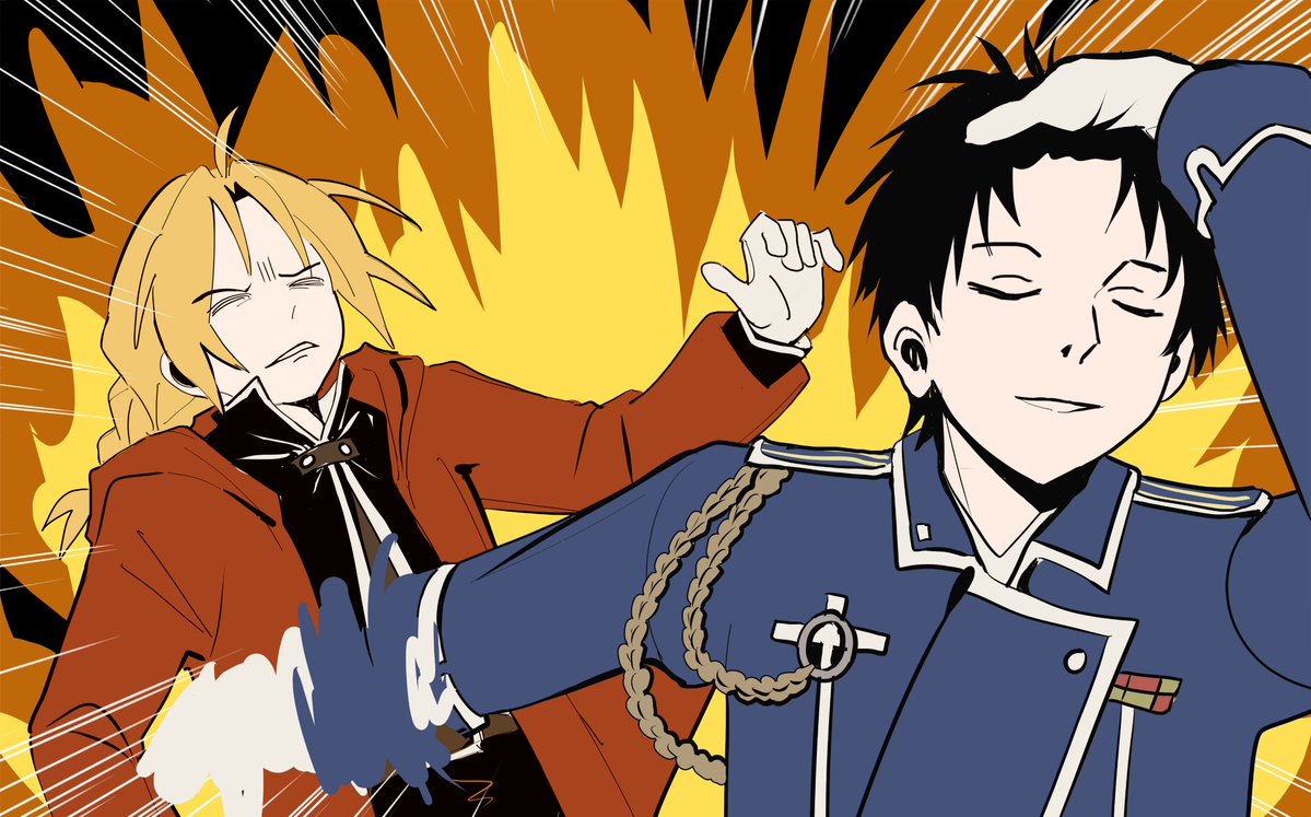 lyjee_alt's tweet image. jjk parody #fma