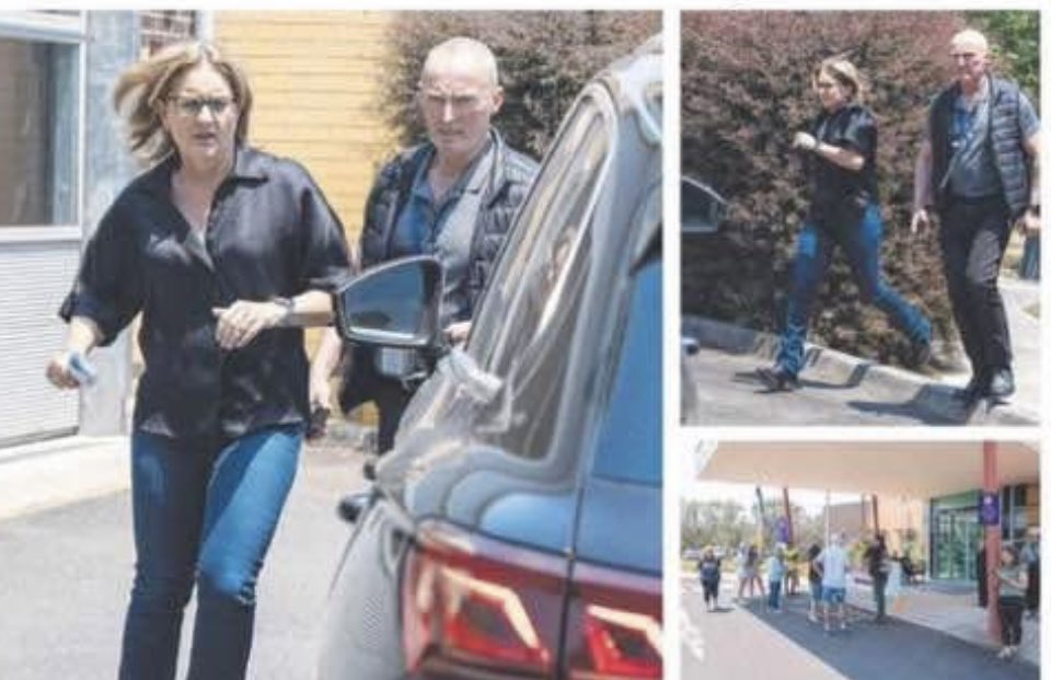 Unelected Dictator Jacinta Allen running away from bushfire victims.