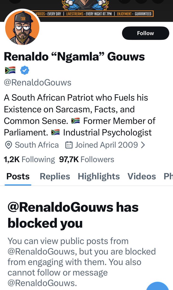Thank  you, racist for  blocking me.  You saw something you couldn't handle, chose the nuclear "goodbye" button, and accidentally did me a favour.