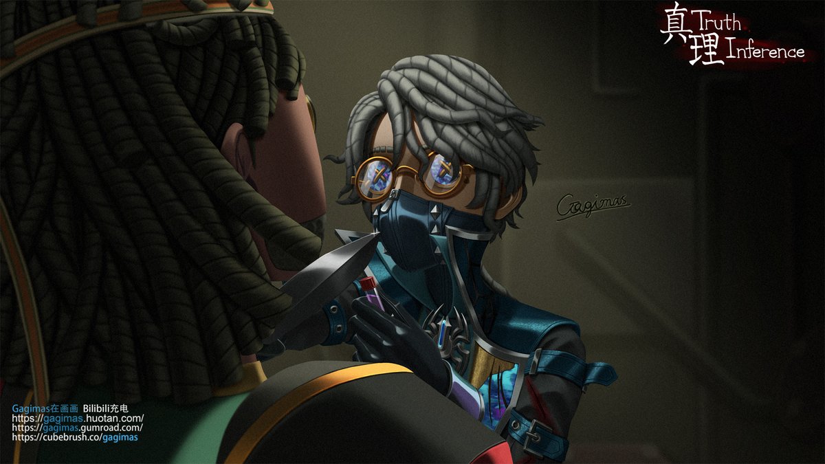 Gagimas's tweet photo. 《第十章 幽隧中的“密约”》
威胁”1

[Chapter 10 “Pact” in the Secret Tunnel]
“Threaten” 1

Total Hour: 8 hrs 46 mins

#IdentityV #第五人格 #真理之下 #Iridescence #Gatto #Embalmer #AesopCarl #Forward #Flint #WilliamEllis #PactInTheSecretTunnel https://t.co/8KhIMwAYTh