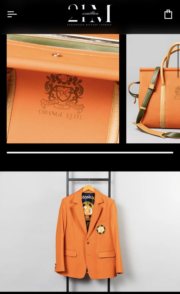 BitcoinMagazine @natbrunell Get your genuine Bitcoin fashion here:  @21Million__