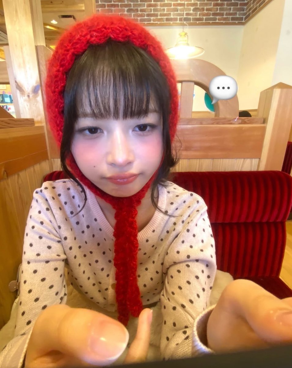 いちごになりかけてるレイちゃん🍓