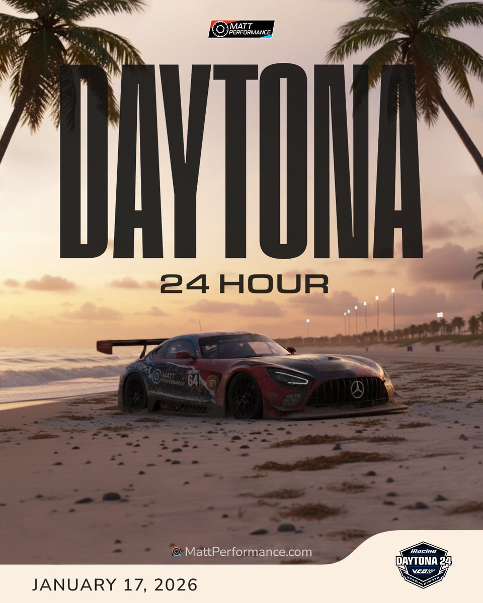 <a href="/iRacing/">iRacing</a> <a href="/IMSA/">IMSA</a> <a href="/DAYTONA/">Daytona International Speedway</a> <a href="/vcoesports/">VCO 🕹🏎</a> We're all set!

See you this weekend!