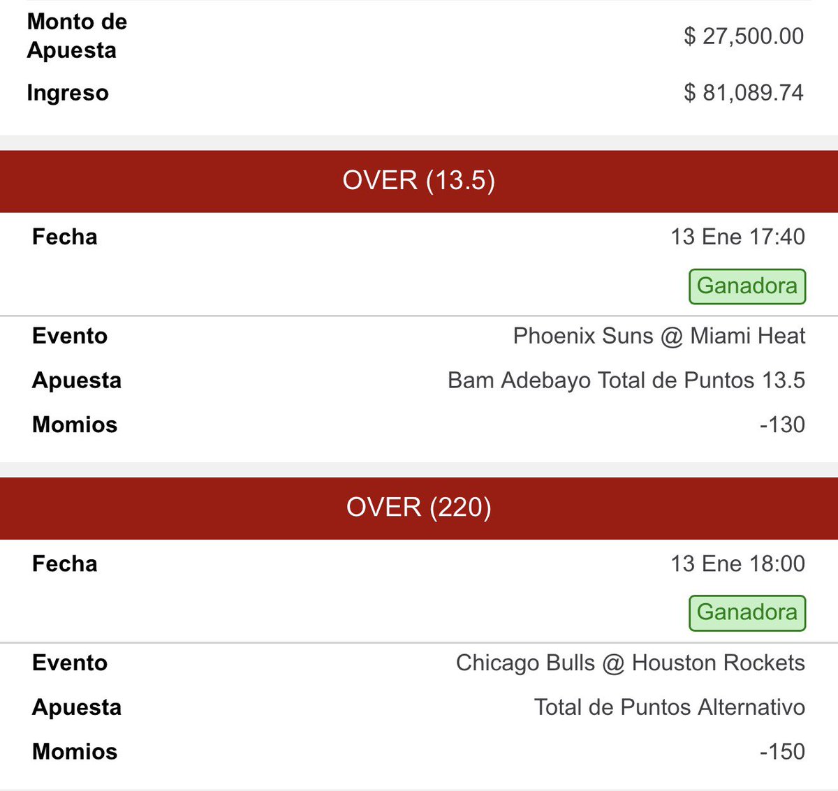 Frosty701's tweet image. Ayer iniciamos el día con $1,000 un Lunes normal 

HOY TERMINAMOS NUESTRO MARTES CON $81,000 PESOTES 🤯🤯🤯🤯🤯🤯

QUE LOCURA JUGANDO UN [+190] ✅✅✅

A COBRARRRRRRRR FAMILIA A COBRARRRRRRR 🏀

¿Nos jugamos otro All in? 👁️❄️

9009 🪐