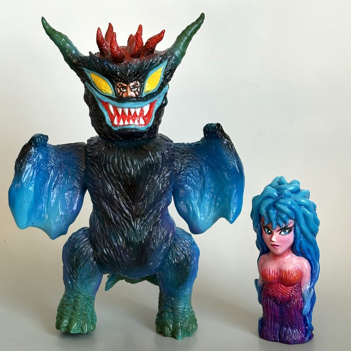 ENKA VINYL 魔王ダンテ＆メドッサ 青蓄光素体 スーパーフェスティバル