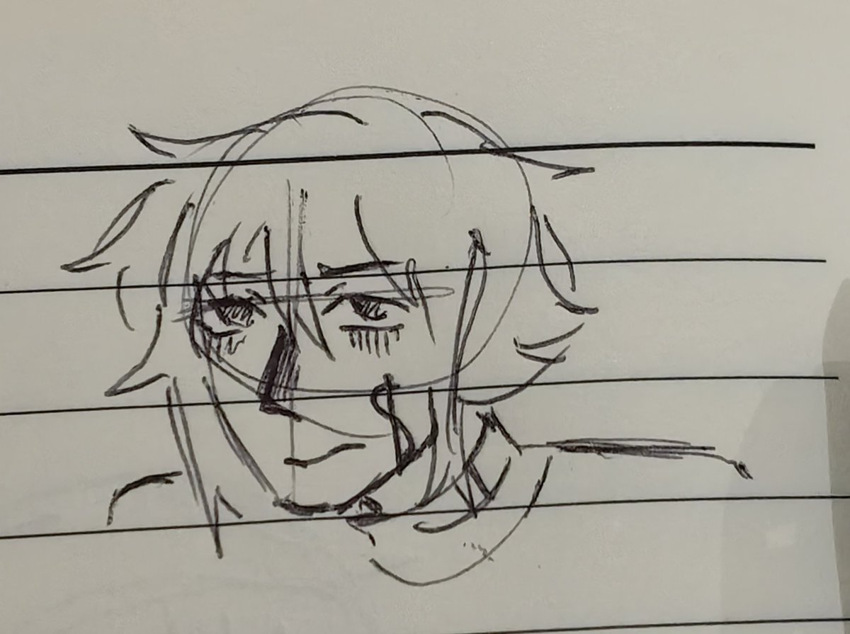 sherlokiid's tweet image. Boceto d mi oc naco de dr stone q me saque por el qlo. Se ve bien pendejito (no le supe a como hacer su cabello)