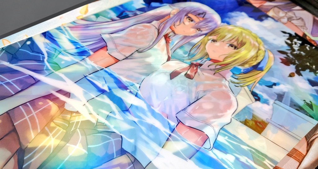 頼んでた鵺のポスターが届いたねぇクキキ 