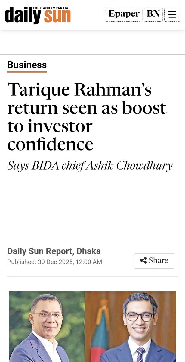 Rubence's tweet image. Muhammad Yunus seems to have a rare talent: surrounding himself with people who lack competence but excel at loyalty and flattery. He has built an entire circle like that. The prize for peak incompetence goes to @2shuvro, the chairman of @BangladeshBida. Over the past year and a…