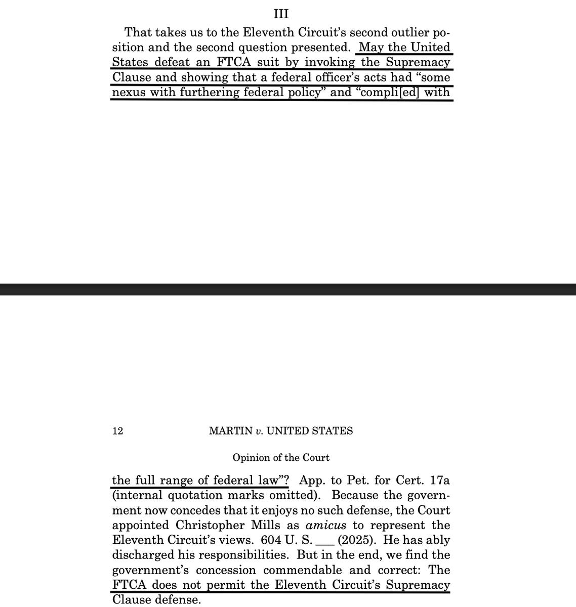 REMINDER. To all federal officers: You do NOT have immunity when you violate the Constitution.

Just ask your FBI colleagues, who <a href="/IJ/">Institute for Justice</a> defeated in the Supreme Court this summer.

Whether you work for ICE, ATF, or IRS, IJ will find a way to hold you to account.

Act reasonably.