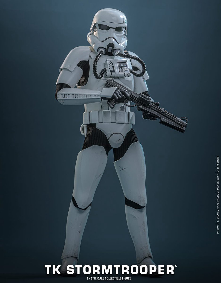 one6Update's tweet image. #HotToys announced TK Stormtrooper.

🧵1

#Sixth #SixthScale #HotToysCollectibles #ホットトイズ #actionfigures #Figures