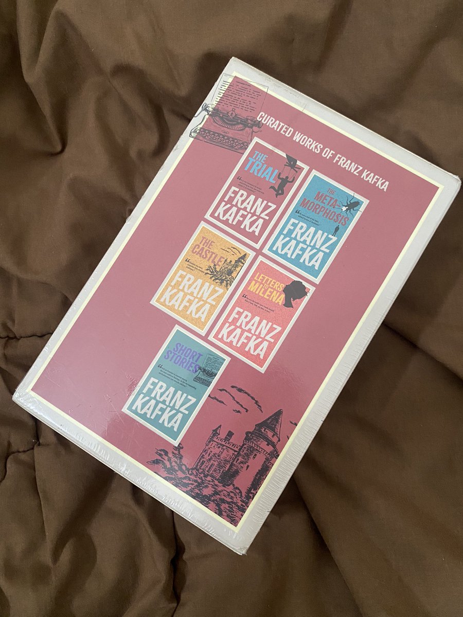 WTS Curated Works of Franz Kafka
💵 for only 350k
dpt 5 books! The Metamorphosis, The Castle, Letters To Milena, Short Stories and The Trial

bisa by 🍊, DM if interested 
[[wts wtb dijual want to sell buy franz classic book english eng]]
#zonauang️ #zonajajan