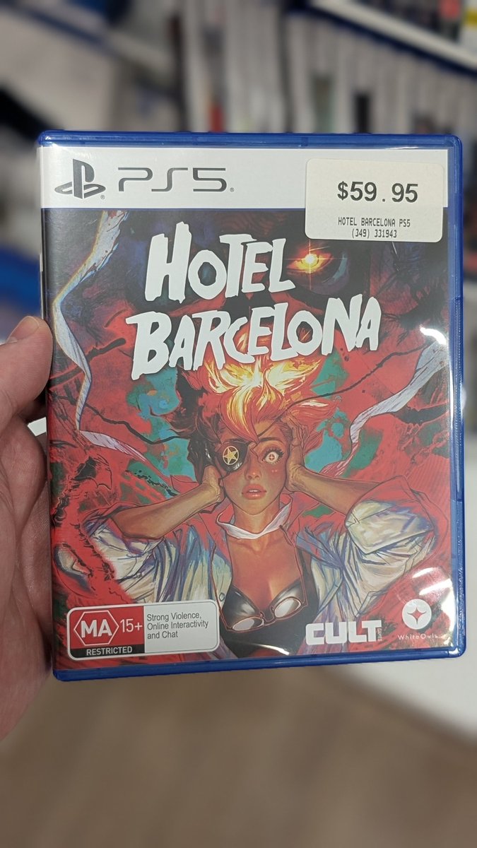 It is very satisfying to find this on the shelf in <a href="/EBGamesAus/">EB Games Australia</a> 🥹