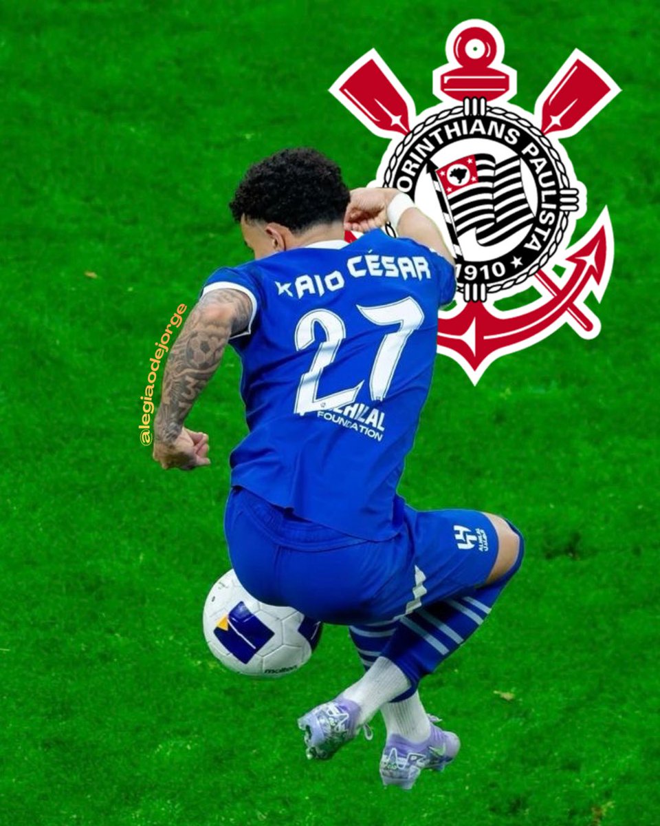 legiaodejorge's tweet photo. KAIO CESAR CHEGANDO ⏳⏰

#Corinthians #kaiocesar #transfer #AlHilal https://t.co/eRuWAKQ5Sx