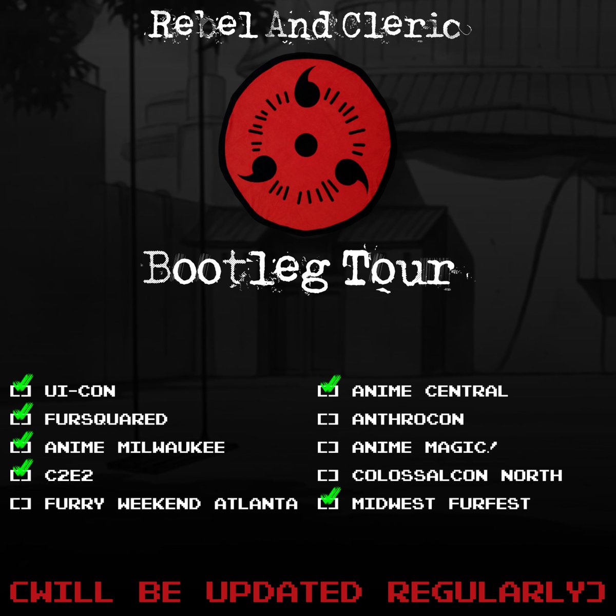 Where are YOU seeing us in 2026?

#uicon #fursquared #amke #c2e2 #fwa #acen #anthrocon #animemagic #colossalcon #mff