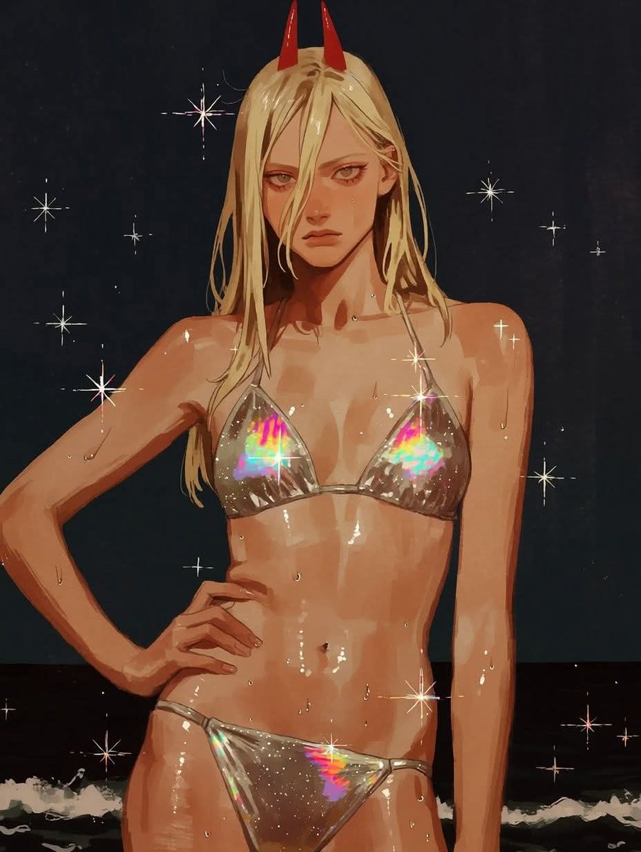 liminalvoidgf's tweet photo. #csm #power #powercsm #chainsawman #cute #liminal #liminality #holographic #aiart #AIgirl https://t.co/VM7ZqlvI6m